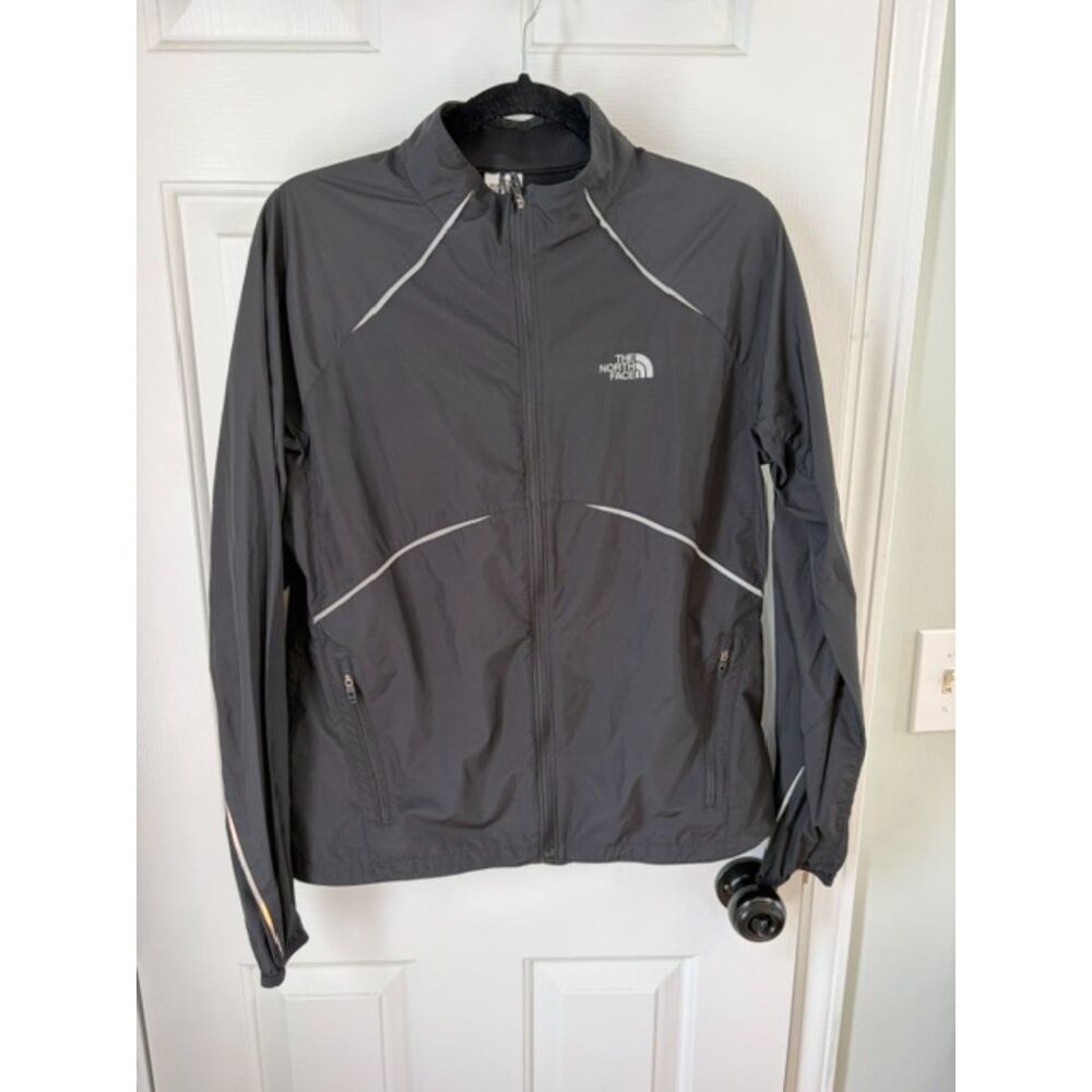 North Face Woman's Black Flight Series Running Jacket Size Large